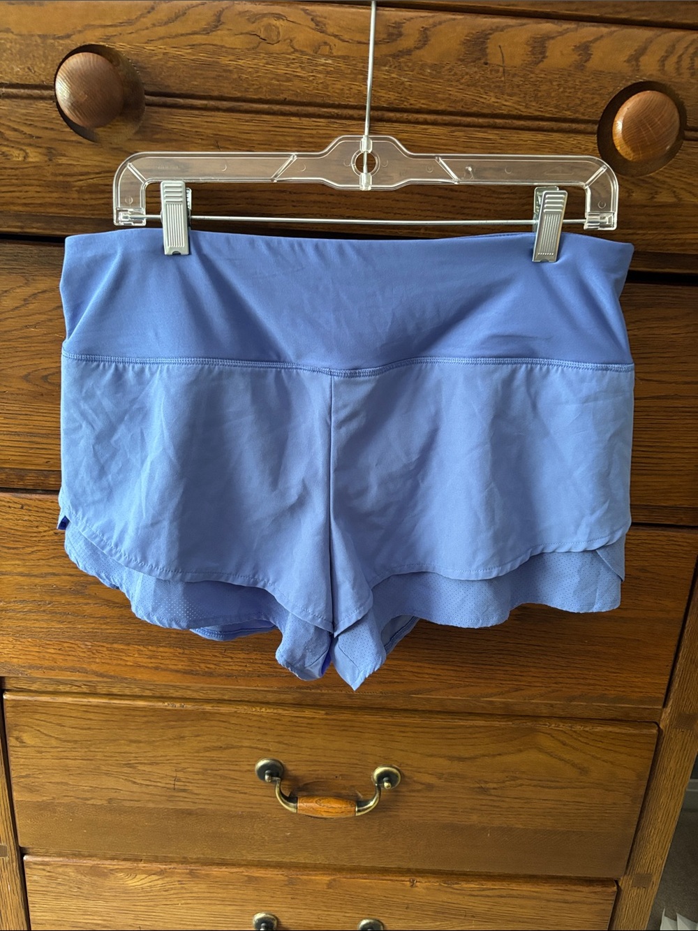 Spyder Active Athletic Shorts Periwinkle Blue Women’s Size Large